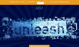 Unleash.nabshow.com thumbnail
