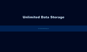 Unlimited-data-storage.com thumbnail