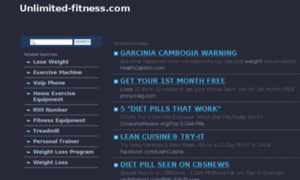 Unlimited-fitness.com thumbnail