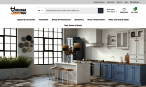 Unlimitedapplianceparts.com thumbnail