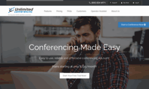 Unlimitedconferencing.com thumbnail