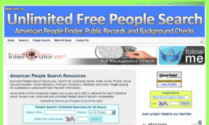 Unlimitedfreepeoplesearch.com thumbnail