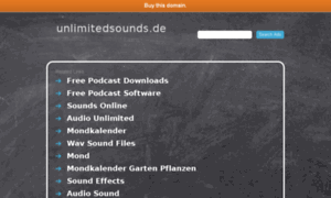 Unlimitedsounds.de thumbnail