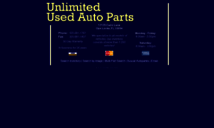 Unlimitedusedparts.com thumbnail