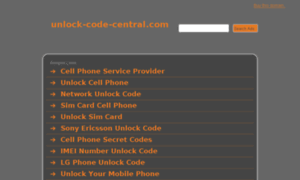 Unlock-code-central.com thumbnail