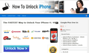 Unlockiphone4.ca thumbnail