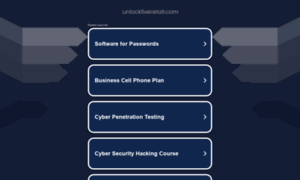 Unlockliveretail.com thumbnail
