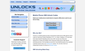 Unlocks.co.uk thumbnail