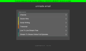 Unmade.email thumbnail