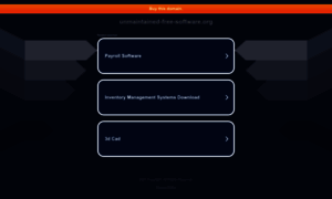 Unmaintained-free-software.org thumbnail