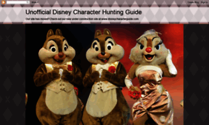 Unofficialdisneycharacterhuntingguide.blogspot.com thumbnail