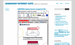 Unofficialseamonkeynews.wordpress.com thumbnail