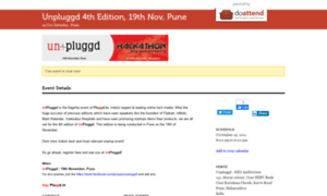 Unpluggd.doattend.com thumbnail