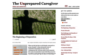 Unpreparedcaregiver.com thumbnail