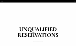 Unqualified-reservations.com thumbnail