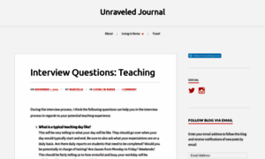 Unraveledjournal.wordpress.com thumbnail