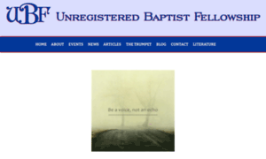 Unregisteredbaptistfellowship.org thumbnail