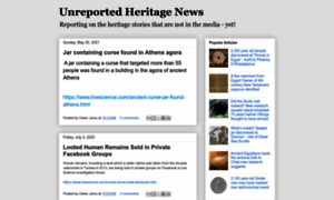 Unreportedheritagenews.com thumbnail