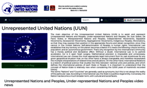 Unrepresentedunitednations.org thumbnail