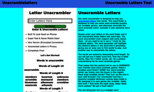 Unscrambleletters.us thumbnail