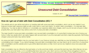 Unsecured-debt-consolidation-loans.com thumbnail