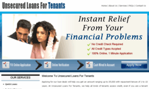 Unsecuredloansfortenants.co.uk thumbnail