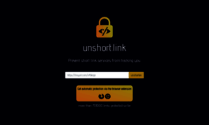 Unshort.link thumbnail