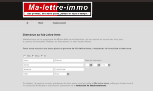 Unsubscribe.immo-lettre-immo.com thumbnail