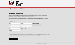 Unsubscribe.ma-lettre-immobilier.com thumbnail