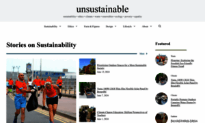 Unsustainablemagazine.com thumbnail
