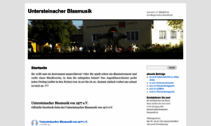 Untersteinacher-blasmusik.de thumbnail