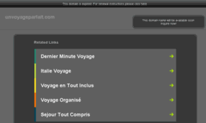 Unvoyageparfait.com thumbnail