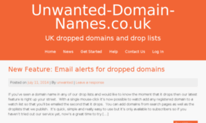Unwanted-domain-names.co.uk thumbnail
