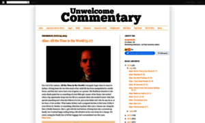 Unwelcomecommentary.blogspot.ie thumbnail