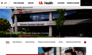 Uoflbrowncancercenter.org thumbnail