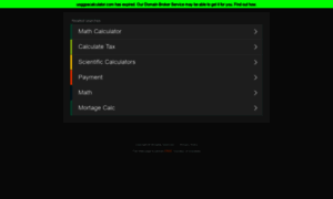 Uoggpacalculator.com thumbnail