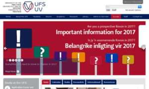 Uovs.ac.za thumbnail