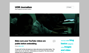 Uowjournalism.wordpress.com thumbnail