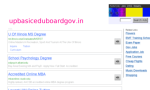 Upbasiceduboardgov.in thumbnail