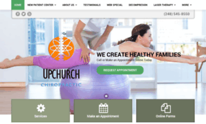 Upchurchchiropractic.com thumbnail