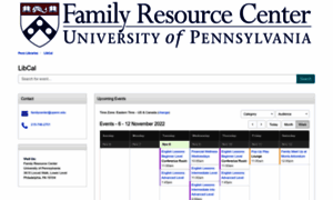Upenn-frc.libcal.com thumbnail