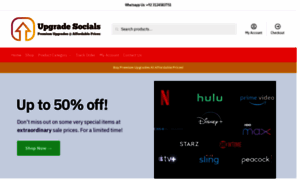 Upgradesocials.com thumbnail