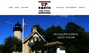 Upnorthflagpoles.com thumbnail