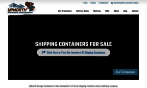 Upnorthstoragecontainers.com thumbnail
