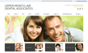 Uppermontclairdental.com thumbnail