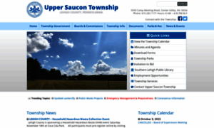 Uppersaucon.org thumbnail