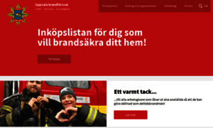 Uppsalabrandforsvar.se thumbnail