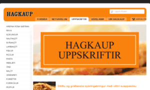 Uppskriftir.hagkaup.is thumbnail
