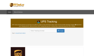 Ups-track.us thumbnail