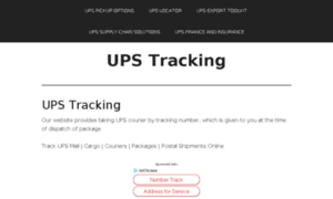 Ups-trackings.com thumbnail